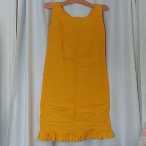 Vintage Yellow Dress